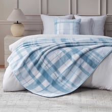 Zadiel Faux Fur Reversible Throw